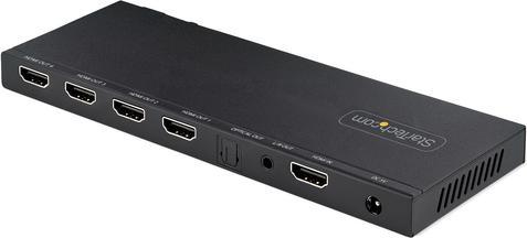 Produktbild StarTech .com 4-Port HDMI Splitter, 4K 60Hz HDMI 2.0 Video, 2,50cm (1") 4 Out HDMI Splitter, 4K HDMI Splitter
