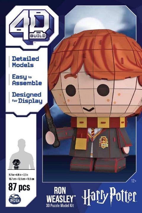 Produktbild Spin Master 4D Puzzles - Ron Weasley Chibi Solid (6068746) (3 Teile)