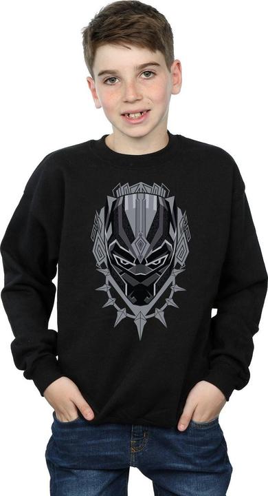 Produktbild Black Panther Head Sweatshirt Jungen (140, 146)