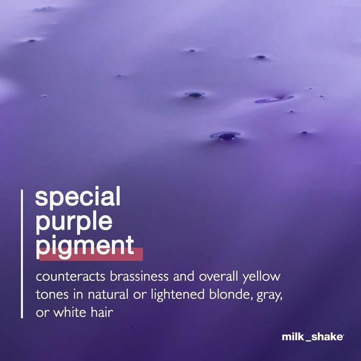 Actual product image Milk_Shake Silver Shine Light Shampoo 1000 ml (Liquid shampoo, 1000 ml)