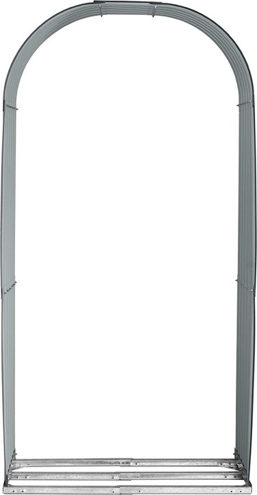 Produktbild Keller Fahnen Kaminholzregal Wave-Hochformat