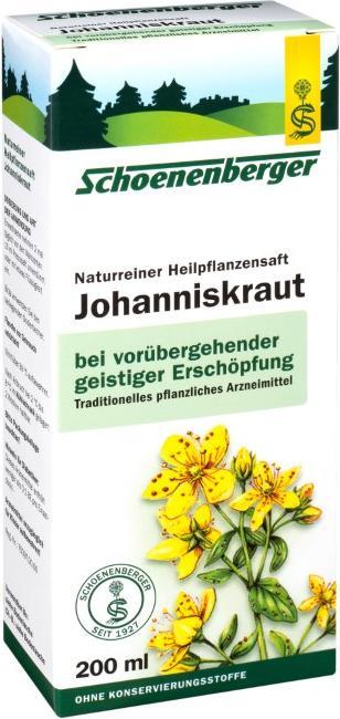 Schönenberger Millepertuis pur jus de plantes médicinales, 200 ml de solution