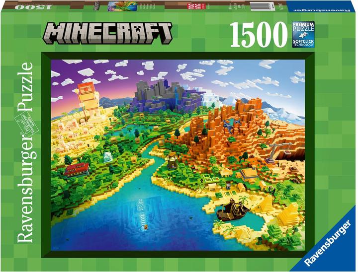 Actual product image Ravensburger World of Minecraft 1500p (1500 pieces)