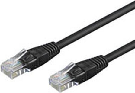 Image du produit Goobay CAT 6 câble patch, U/UTP, noir, 7.5 m (U/UTP, CAT6, 7.50 m)