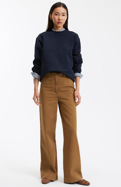 Produktbild La Redoute Collections Sweatshirt mit rundem Ausschnitt (S)
