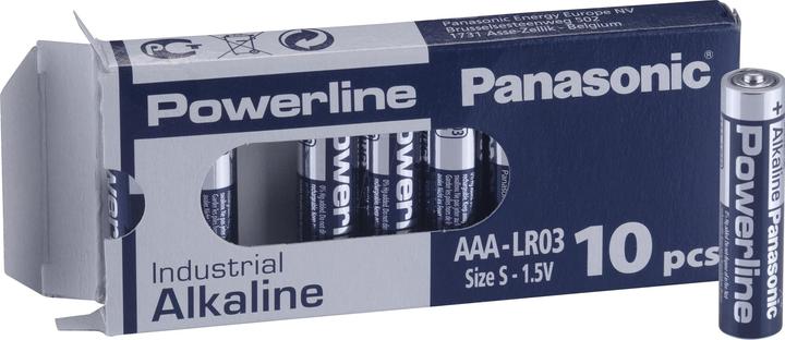 Panasonic Powerline Industrial Alkaline (10 Stk., AAA)