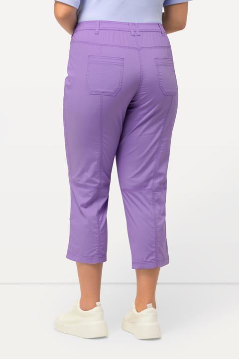 Actual product image Ulla Popken Roll-Tab Hem Stretch Cargo Pants (62)