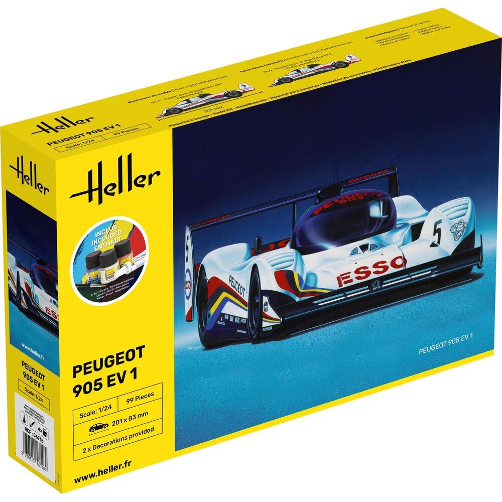 Heller STARTER KIT Peugeot 905 EV 1