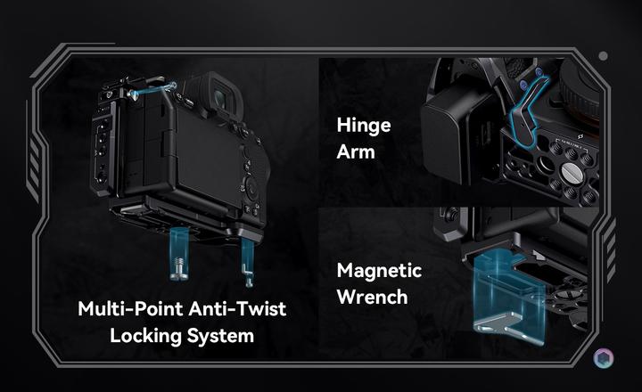 Immagine prodotto SmallRig Morsetto per cavo HDMI per A7S III Cage - 3000 (Cavo)