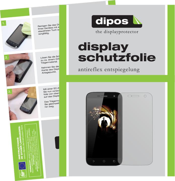 Actual product image Dipos Screen Protector Anti-Glare (2 pcs., Ulefone U007 Pro)