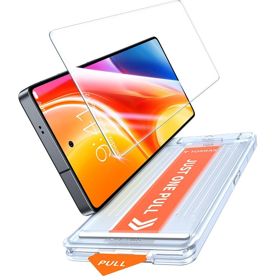 Torras Insta-III Master - Trasparente (Samsung Galaxy S24+), Cover smartphone, Trasparente