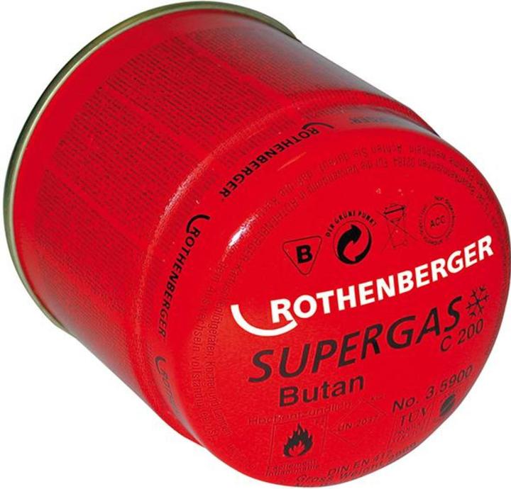 Rothenberger Stechkartusche C 200 Supergas TSS 190 g 330 ml