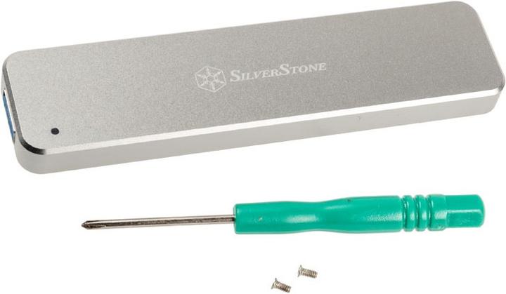 Produktbild Silverstone SST ext. M.2 Gehäuse SST-MS09S (M.2 2280, M.2 2260)