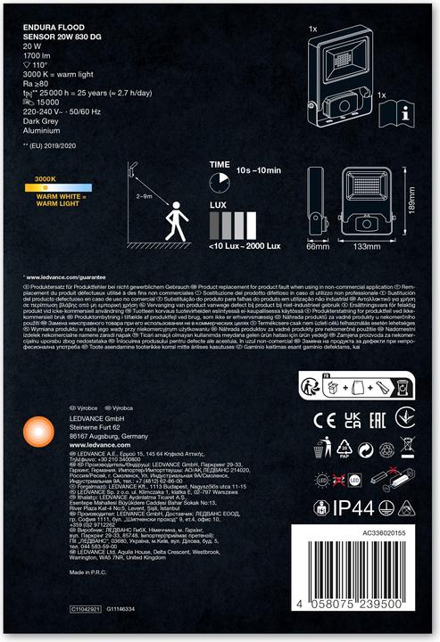 Produktbild Ledvance Endura Flood Sensor (1700 lm, IP44)