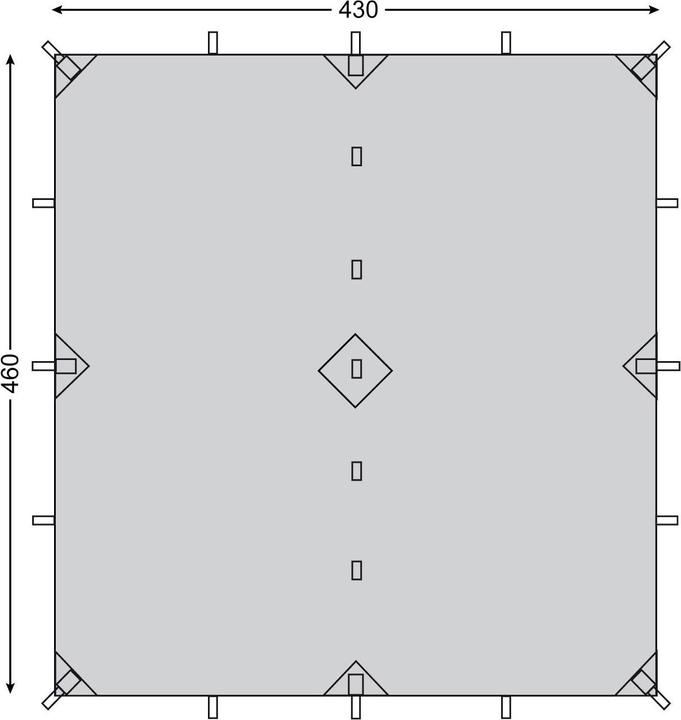 Produktbild Nordisk Voss 20 SI Tarp (Tarp, 1.30 kg)