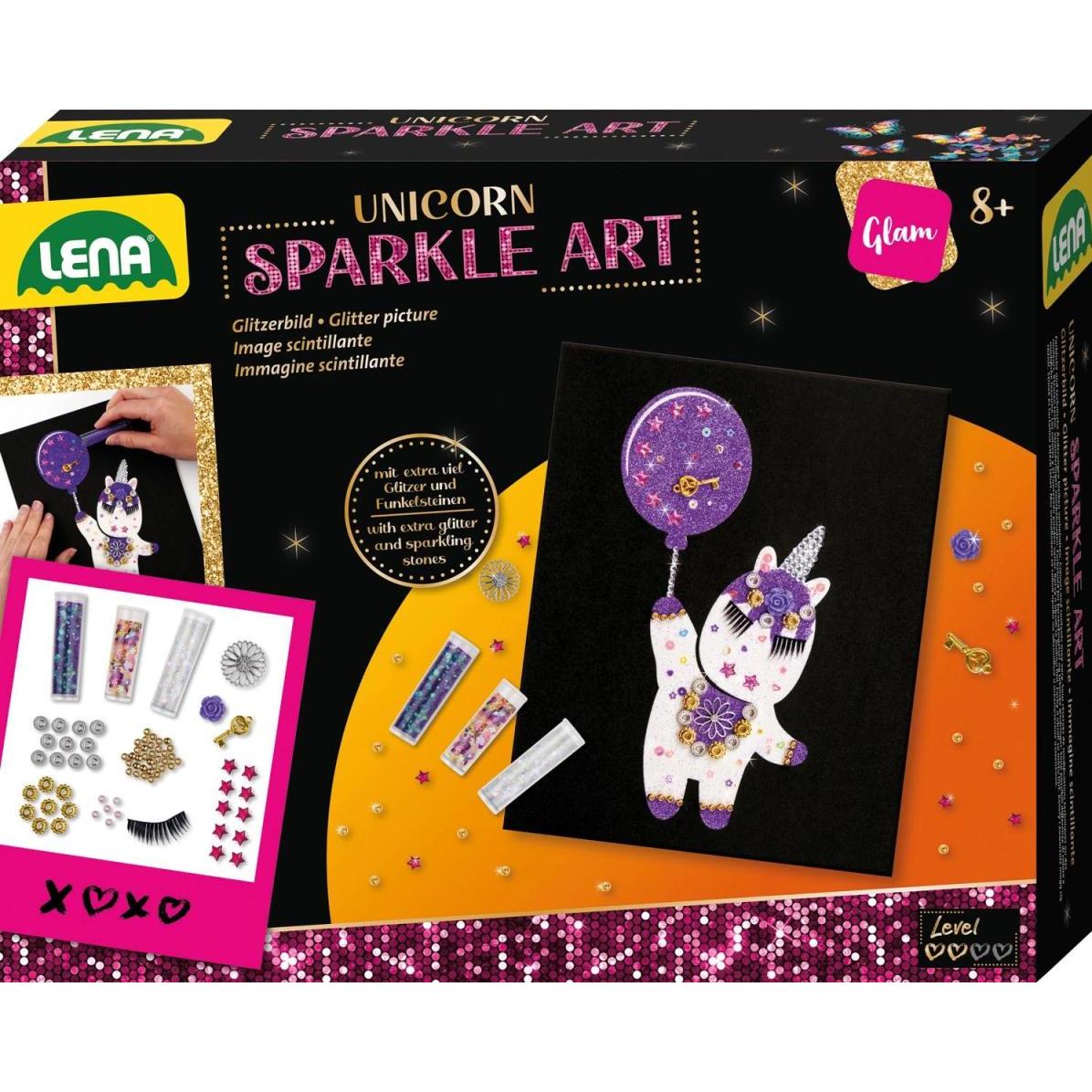 Lena Sparkle Art Unicorn
