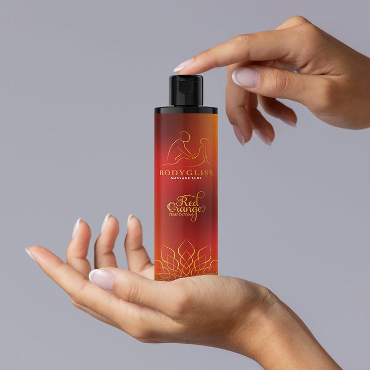 Image du produit Bodygliss Massage Collection Silky Soft Oil Red Orange 150 ml (150 ml)