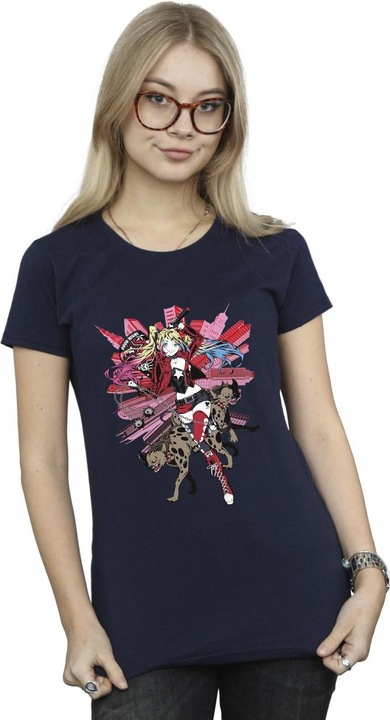 Immagine prodotto Maglietta in cotone con iena Harley Quinn (S)