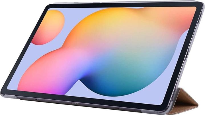 Produktbild König Design Schutz Tablet Hülle für Samsung Galaxy Tab S7 Case Cover Klapp Tasche Etuis Gold (Samsung Galaxy Tab S7)