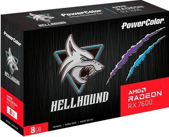 Produktbild Powercolor RX 7600 Hellhound (8 GB)