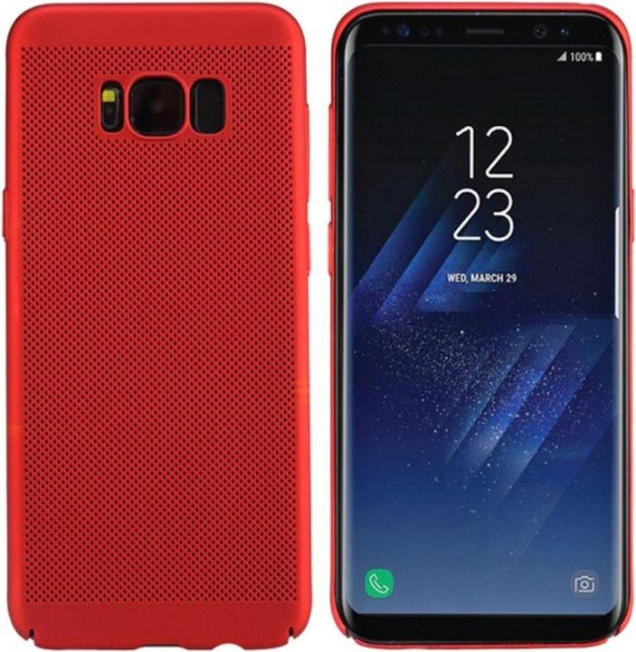 Produktbild König Design Handyhülle für Samsung Galaxy S8 Plus Schutzcase Backcover Bumper Etuis Case Rot (Samsung Galaxy S8+)