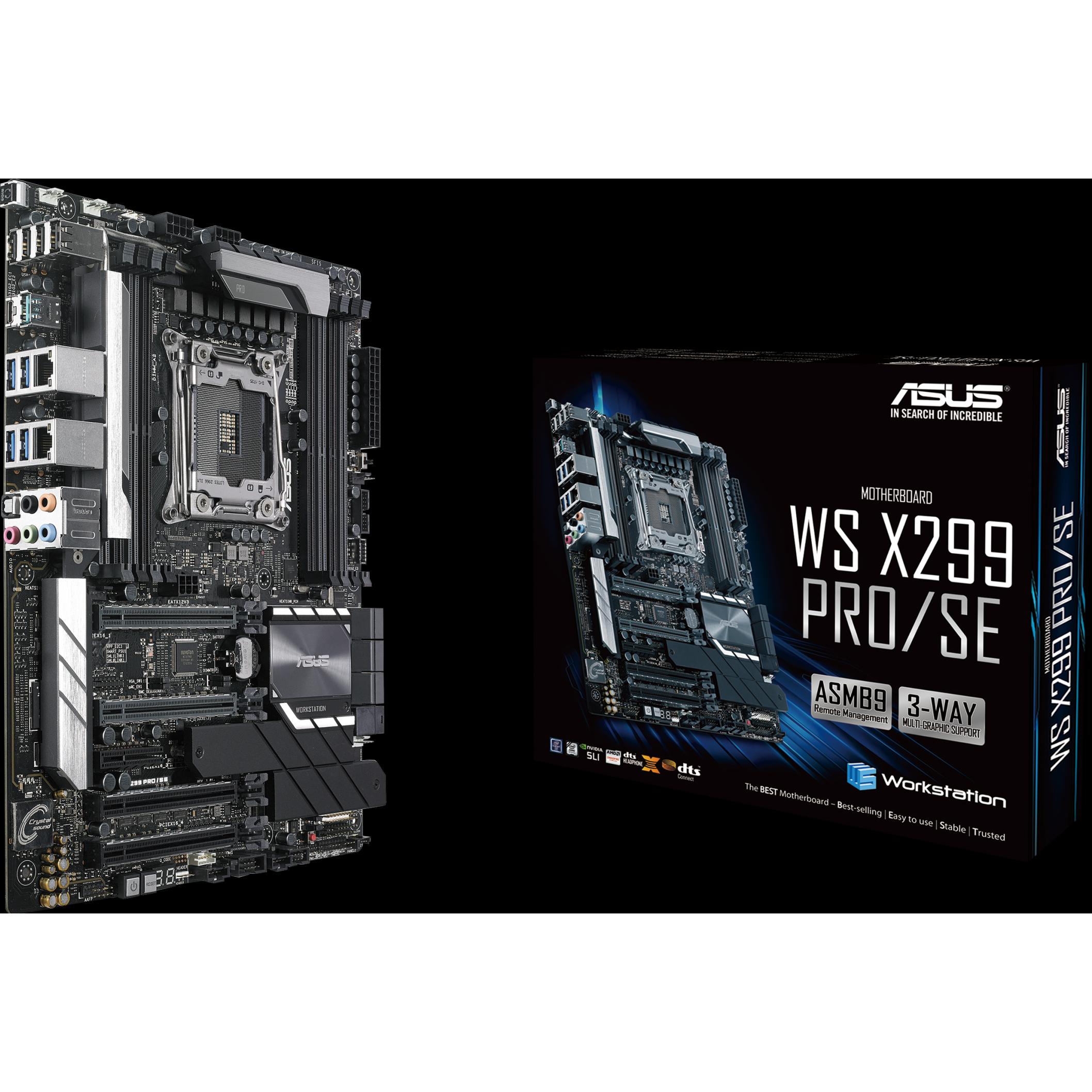 ASUS Ws X299 Pro/Se (LGA 2066, Intel X299, ATX), Mainboard