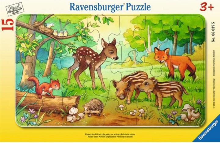 Ravensburger Animal children of the forest (15 pieces)