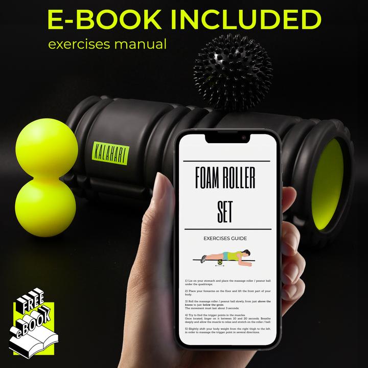 Image du produit Kalahari 4 Wellness Foam Roller Kit