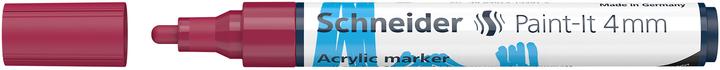 Nährwerte und Zutaten Schneider Acrylmarker Paint-It 320 4mm burgundrot (Burgundrot, 4 mm, 1 x)