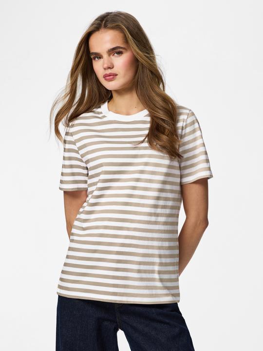 Image du produit Pieces Pcria Ss Tee Stripes Noos Bc (M)