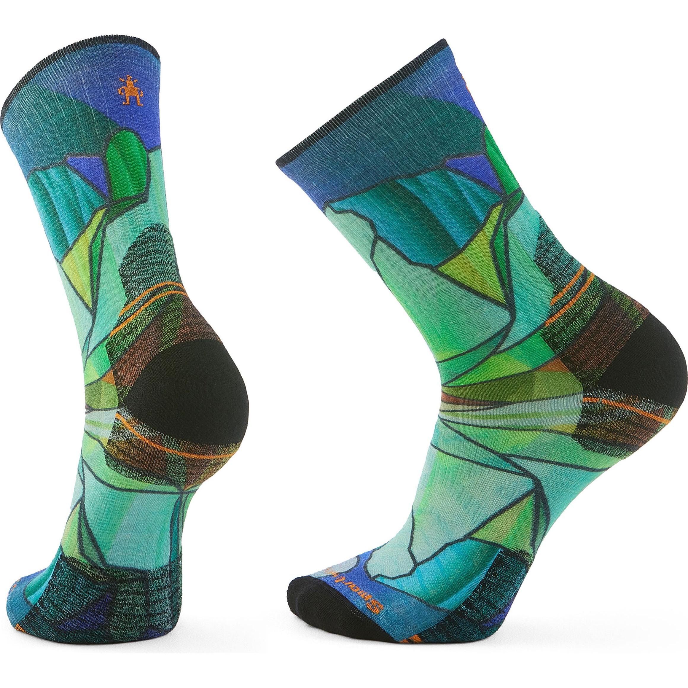 Smartwool, Herren, Sportsocken, Hike Targeted Cushion Mirror Mountain Crew Socks (46 - 49), Mehrfarbig