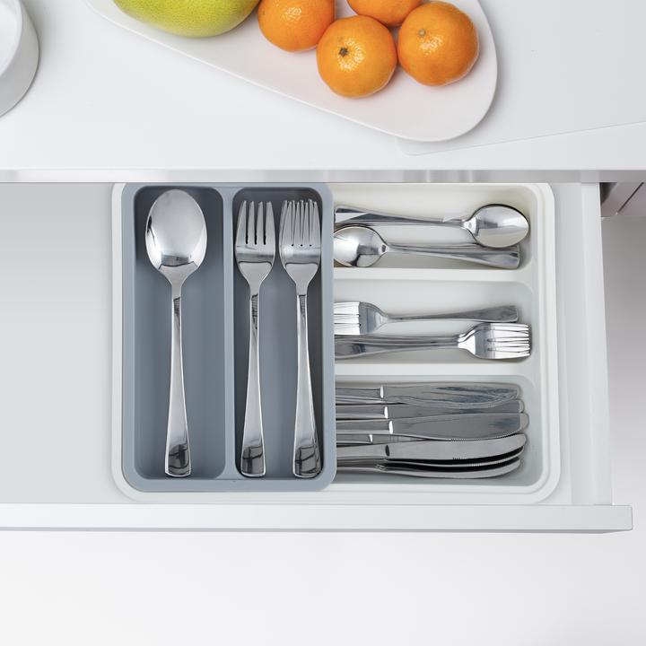 Actual product image Relaxdays Cutlery Tray, Extendable