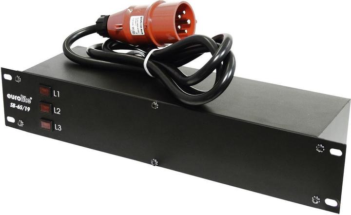 Image du produit Eurolite SB-65/19 Distributeur de courant CEE (CEE 32/5, CEE 32/5)
