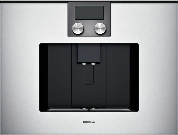 Gaggenau CMP 250 132 Series 200 built-in fully automatic coffee machine silver