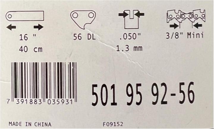 Produktbild Husqvarna Schwert 40 cm, 3/8 MINI RT (Kettensäge, Kettensäge Schwert)