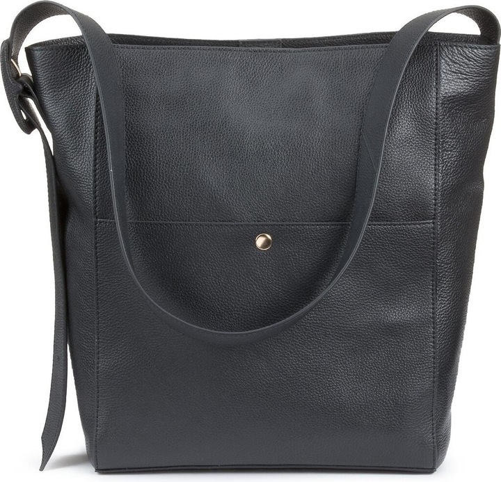 Actual product image La Redoute Collections Leather bag
