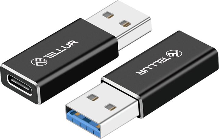 Produktbild Tellur USB-A To USB-C M/F Adapter (USB-A, 11 cm)