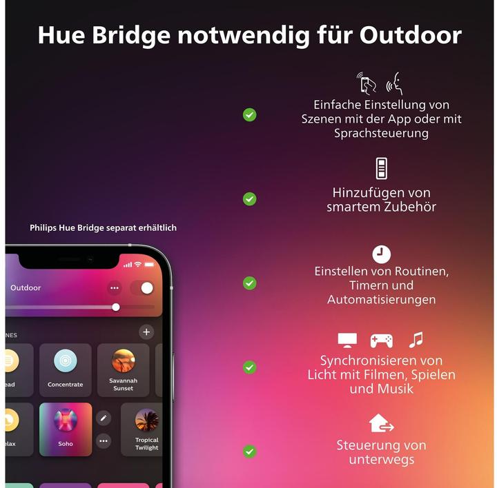 Produktbild Philips Hue 4.2W GU10 1P (GU10, 4.20 W, 400 lm, 1 x, E)