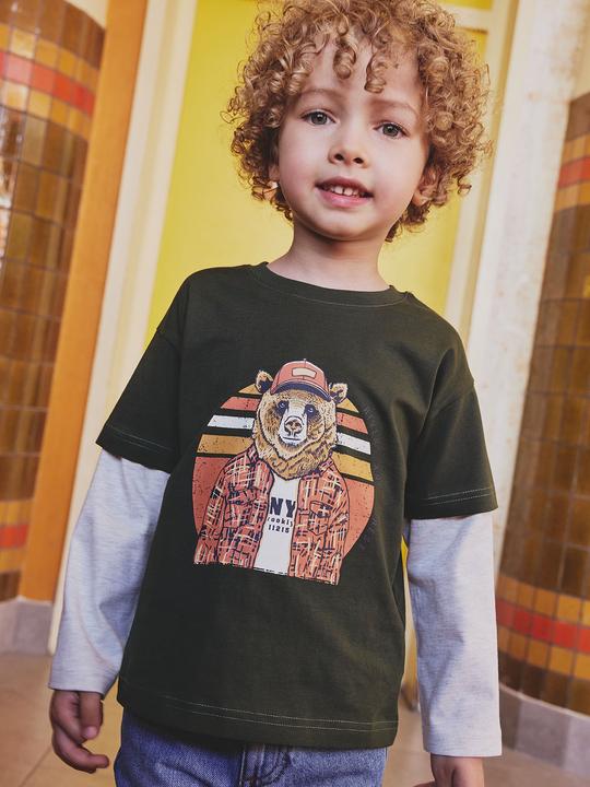 Produktbild Vertbaudet Jungen 2-in-1-Shirt (86)