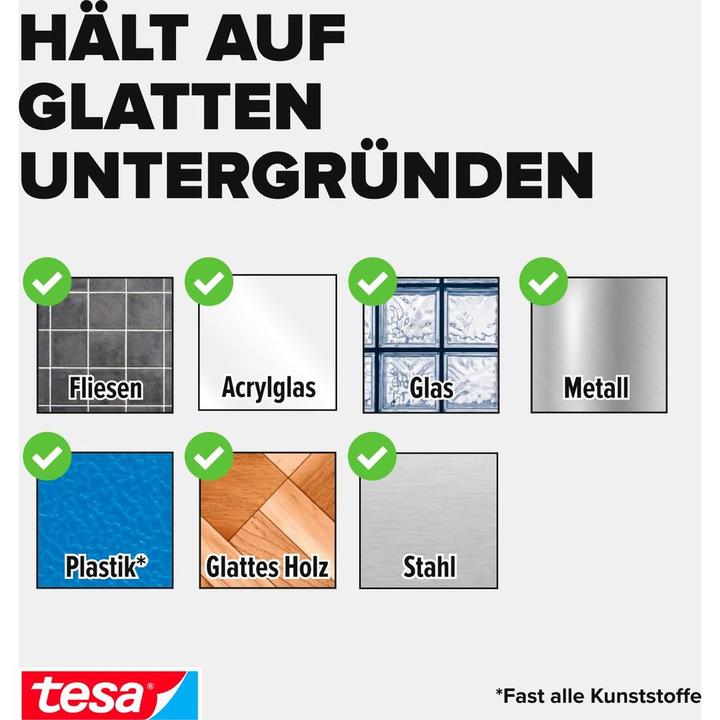 Actual product image tesa Powerstrips adhesive hooks Small