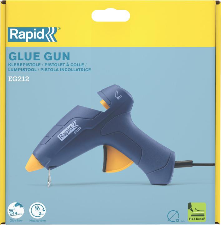 Actual product image Rapid Heissklebepistole EG212, 20 Watt, blau