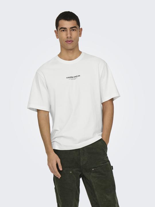Produktbild Only & Sons Onscurated Rlx Print Ss Tee Noos (XL)