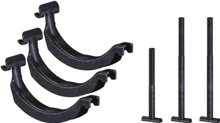Actual product image Thule ProRide square tube adapter (Black)