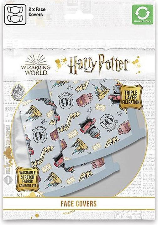 Actual product image Pyramid Harry Potter: Mouthguard Hogwarts Symbols (set of 2)
