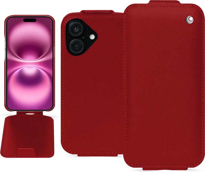 Image du produit Noreve Coque à rabat vertical en cuir (Apple iPhone 16 Plus)