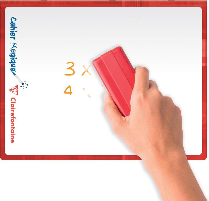 Actual product image Clairefontaine Cahier Magique (17 x 22 cm, Checked, Hardcover)