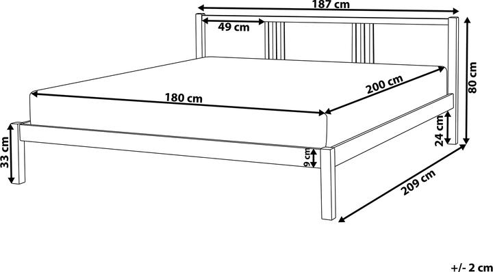 Immagine prodotto Beliani Vannes (180 x 200 cm)
