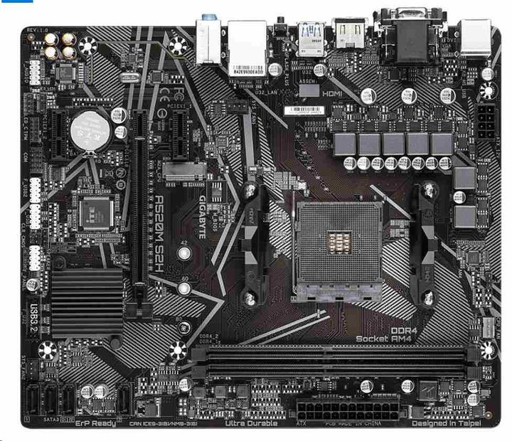 Productafbeelding Gigabyte A520M S2H (AM4, AMD A520, mATX)