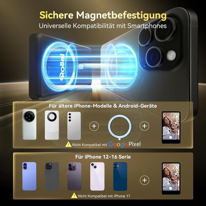 Actual product image Rollei Selfie Monitor | für Smartphones | Easy Creator