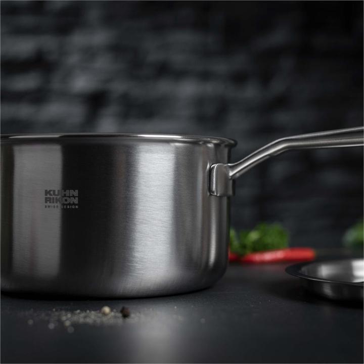 Image du produit Kuhn Rikon Casserole à manche (16 cm, Casserole à manche, Aluminium, Acier inoxydable)